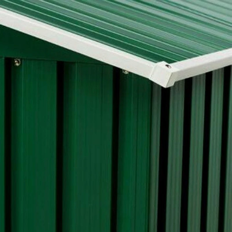 Abri De Jardin En Métal Vert Pin 9,75m² - DURAMAX + Kit D'ancrage – Image 3