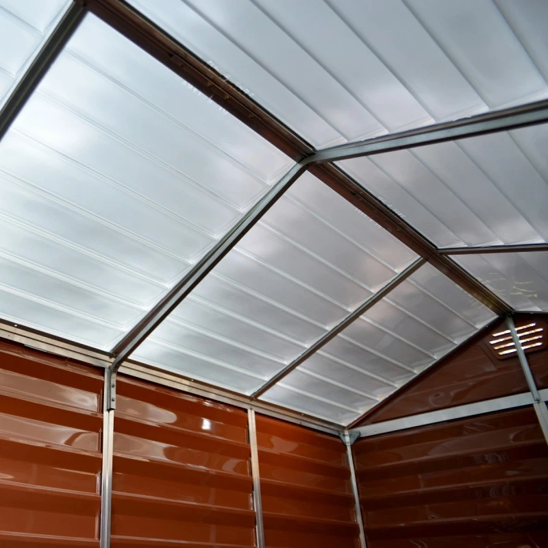 Abri De Jardin En Polycarbonate 2,65m² Skylight Amber - Palram - Canopia – Image 5