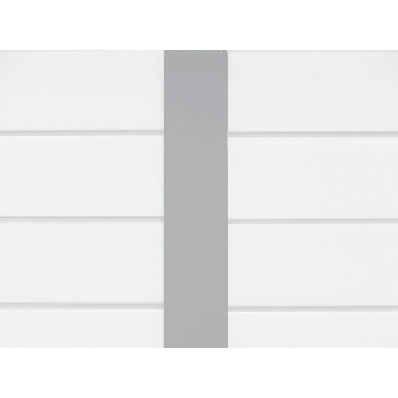 Abri De Jardin En PVC 4,9m² DECO Blanc Et Gris Vert Grosfillex + Kit Ancrage Offert – Image 5