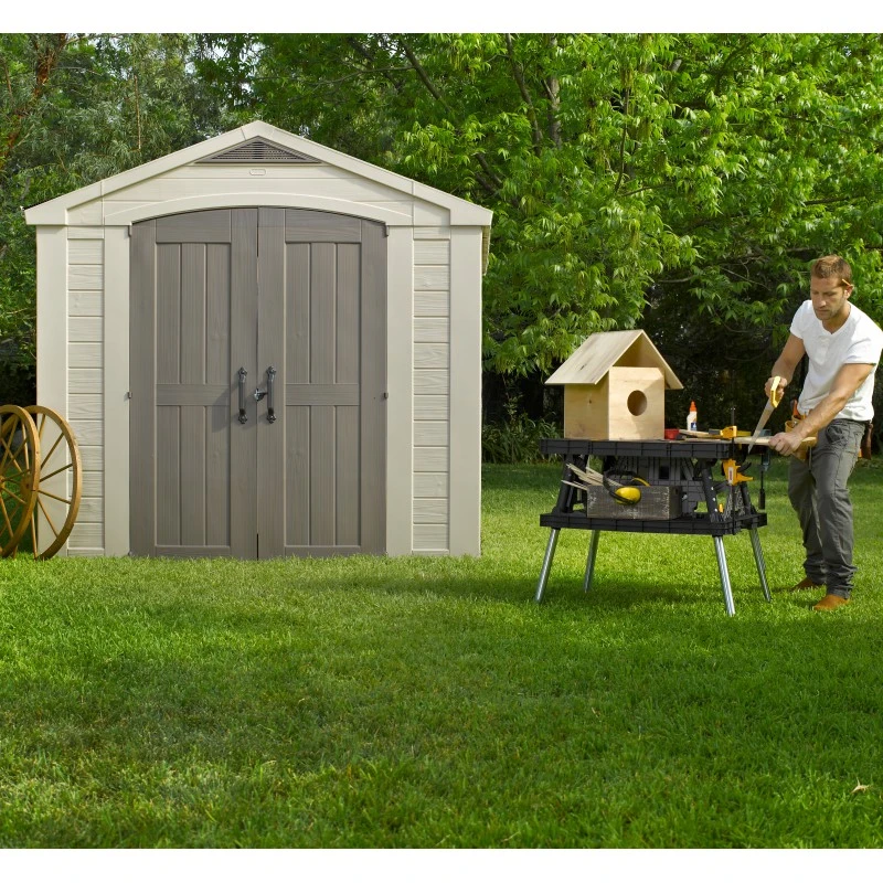 Abri De Jardin En Résine Sydney 6,32m² + Plancher Keter – Image 3