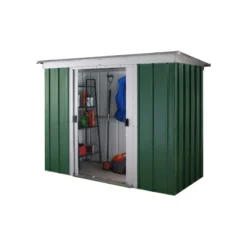 Abri De Jardin Métal 2,36m² + Kit D'ancrage Inclus - YARDMASTER