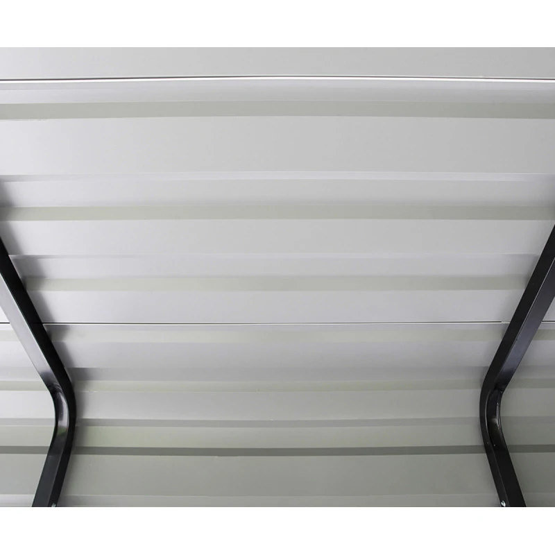 Carport à Toit En Acier Galvanisé 22,57m² Couleur Beige – Shelter Logic – Image 6