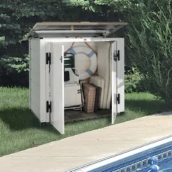 Coffre De Jardin En Résine Avec Plancher 1100L BOX EVO 100 – Garofalo