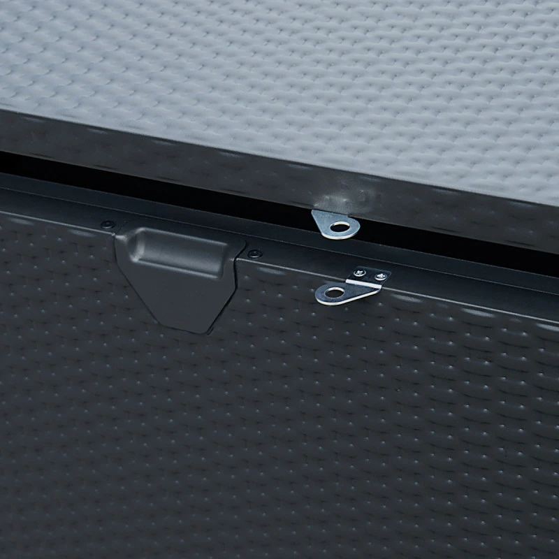 Coffre De Rangement En Métal 509L Anthracite 0,9m² Shelter Logic – Image 3