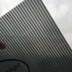 Pack De 3 Plaques De Polycarbonate De Remplacement - Ep. 6mm Gris Longueur 294cm