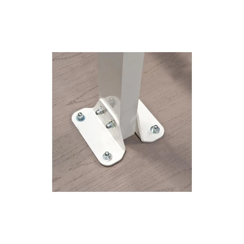 Toit De Terrasse 400x400cm En Alu Blanc Et Polycarbonate 8mm PATIO – Image 2